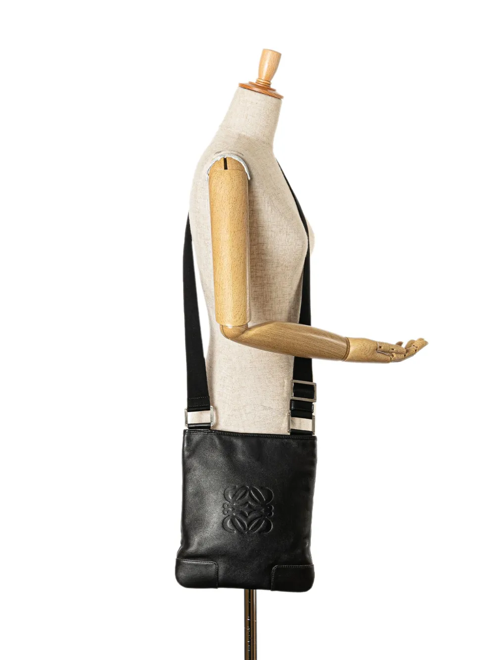 Cheap Loewe 21th Century Anagram Leather crossbody bag Women