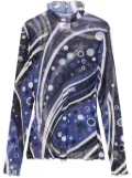 PUCCI graphic-print top - Blue