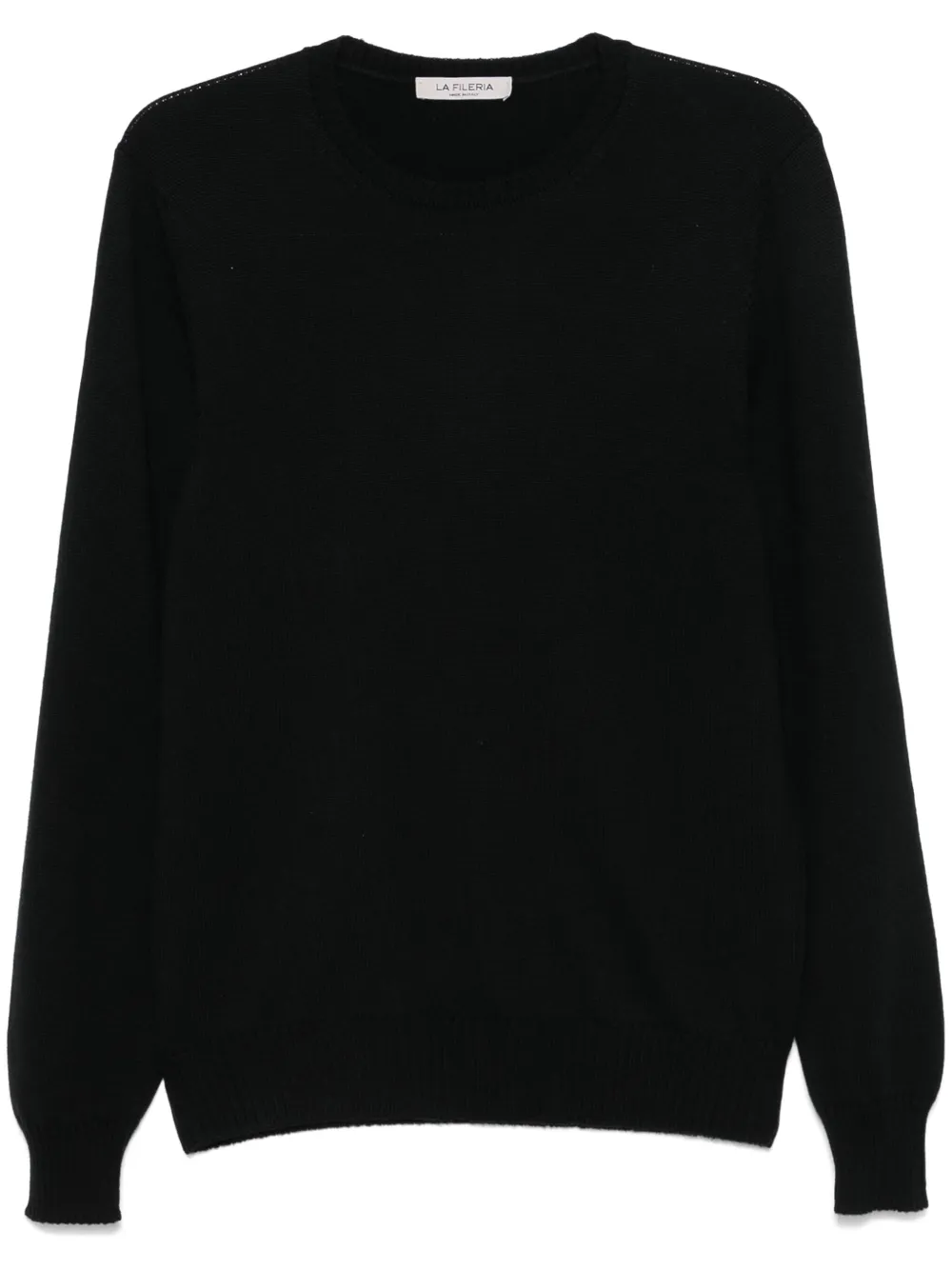 Fileria suéter con cuello redondo | negro | Image 1