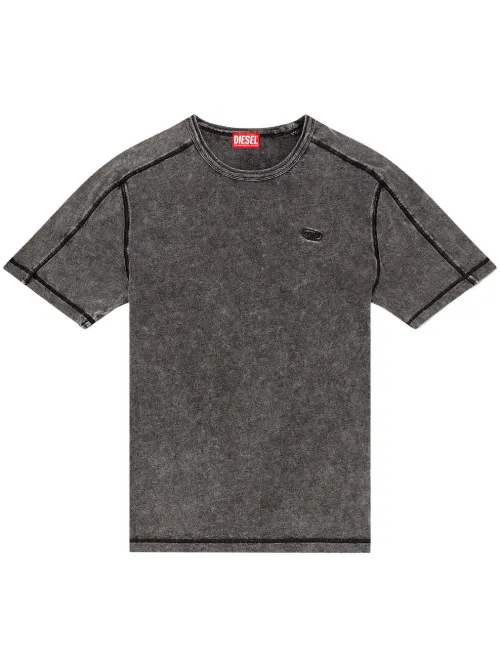 Diesel t-shirt T-Adjind - Gris - Diesel - Modalova