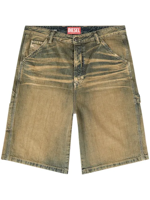 Diesel short D-Livery - Jaune - Diesel - Modalova