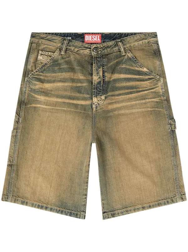 タグ付き DIESEL ディーゼル ショートパンツ 短パン 黄色 サイズ