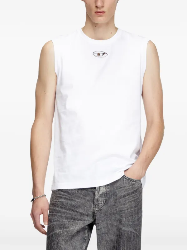 Diesel T-Bisco-Od Tank Top | White | FARFETCH JO