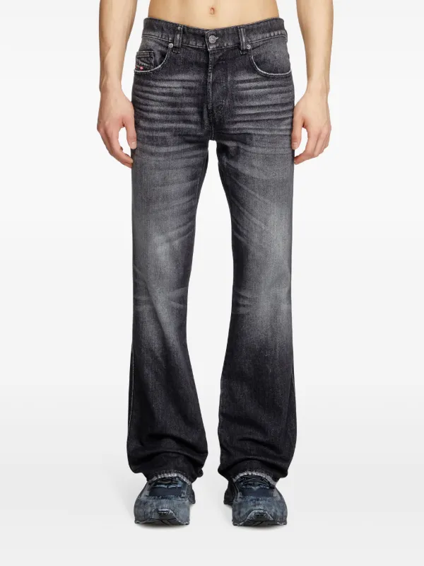 パンツ DIESEL bootcut jeans 1998 d-buck 09 Diesel 1998 D-Buck 09H34 Bootcut Jeans | Black | FARFETCH