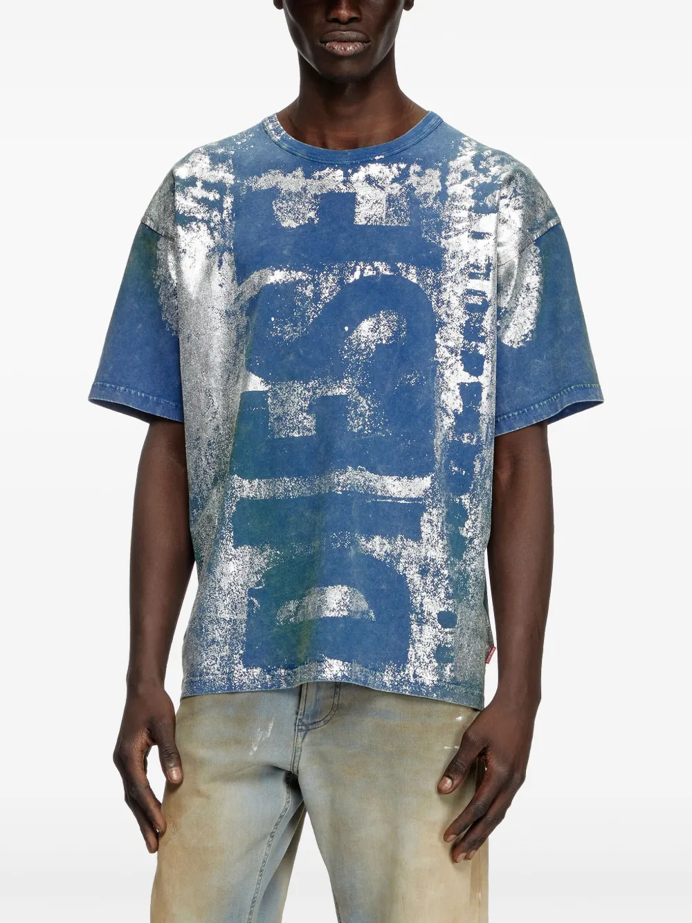 Diesel T-Boxt T-shirt Blauw