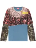 Diesel T-Besh-Camou t-shirt - Blue