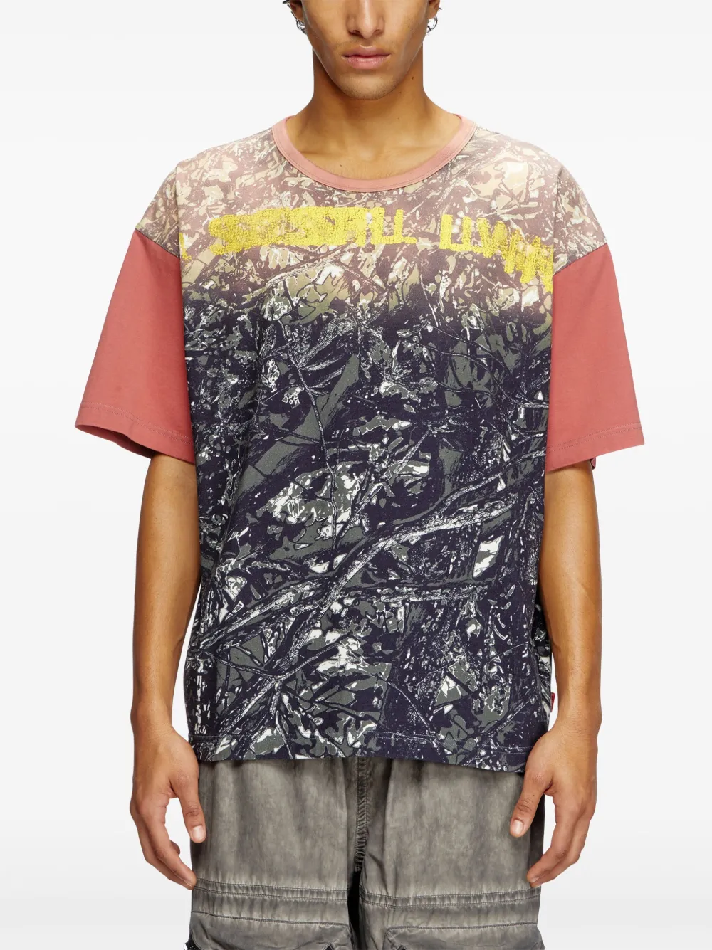 DIESEL T-BOXT-CAMOU T-SHIRT