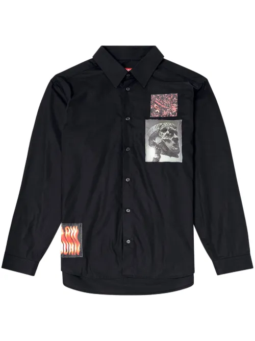 Diesel chemise S-Harvey - Noir - Diesel - Modalova