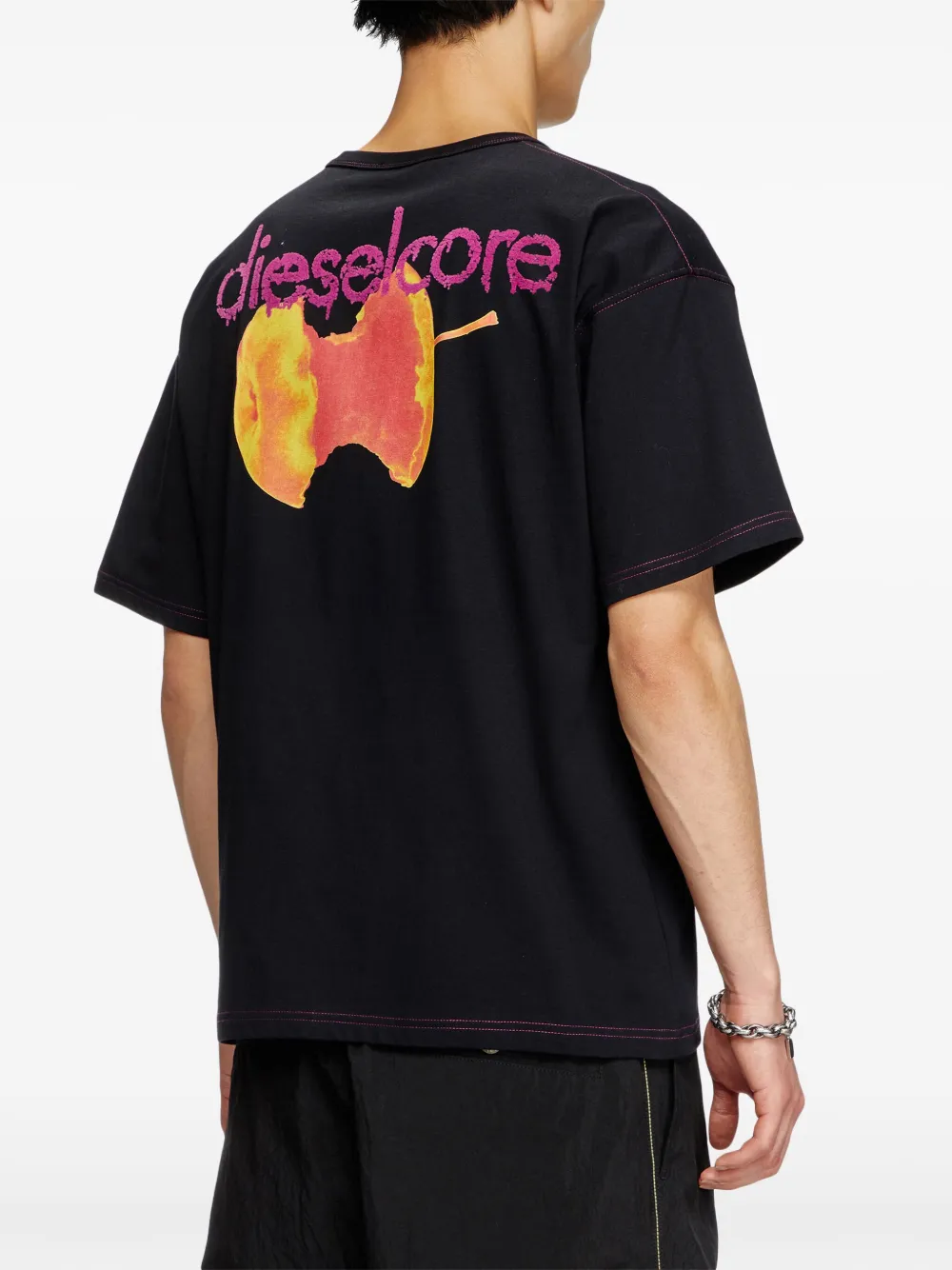 Diesel T-BOXT-R18 T-shirt Zwart