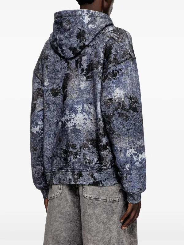【関税込】◆DIESEL ディーゼル◆S-BOXT-HOOD-R8 ロゴ パーカー Diesel S-BOXT-HOOD-R8 Hoodie | Blue | FARFETCH