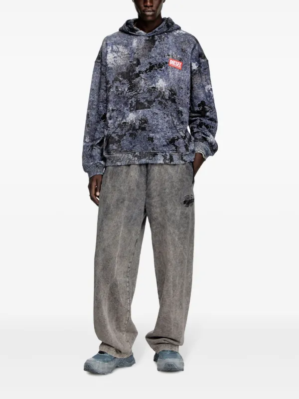 Diesel S-Boxt-Hood-R8 パーカー | ブルー | FARFETCH JP
