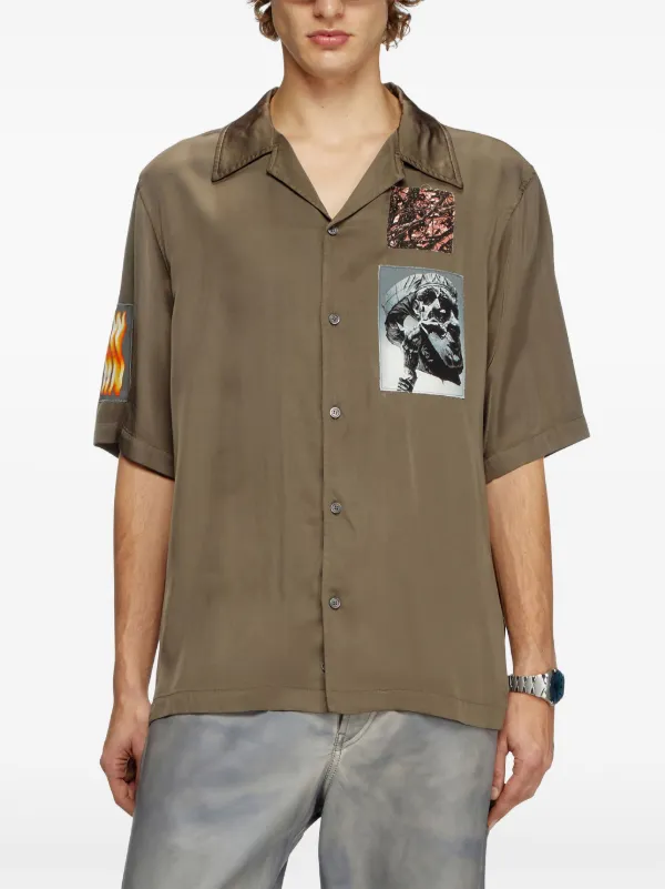 Diesel S-Daxhe シャツ | グリーン | FARFETCH JP