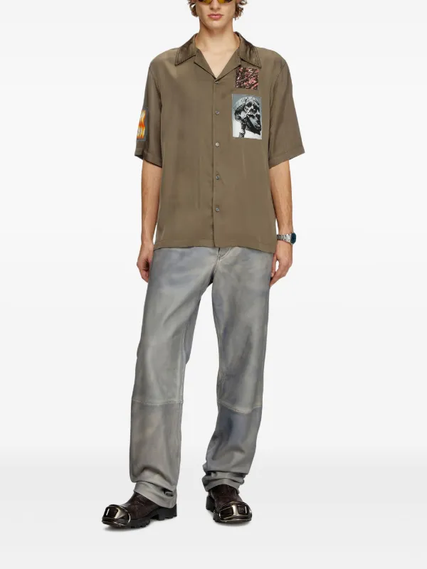 Diesel S-Daxhe シャツ | グリーン | FARFETCH JP