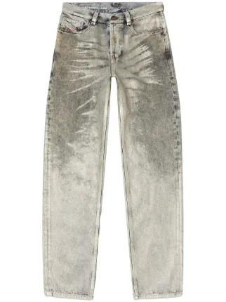 Diesel 1988 D-ARK-S7 wide-leg Jeans | Grey | FARFETCH