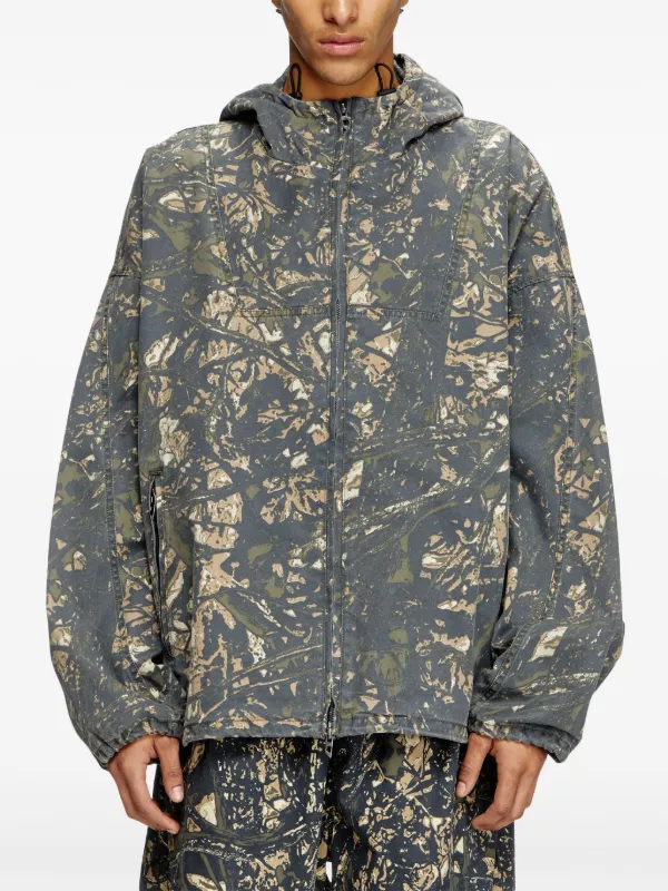 Diesel J-Lint ジャケット | グレー | FARFETCH JP