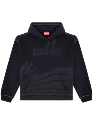 【美品】DIESELブルゾン刺繍スカジャンフード ブラック S パーカー 美品】DIESELブルゾン刺繍スカジャンフード ブラック S パーカー