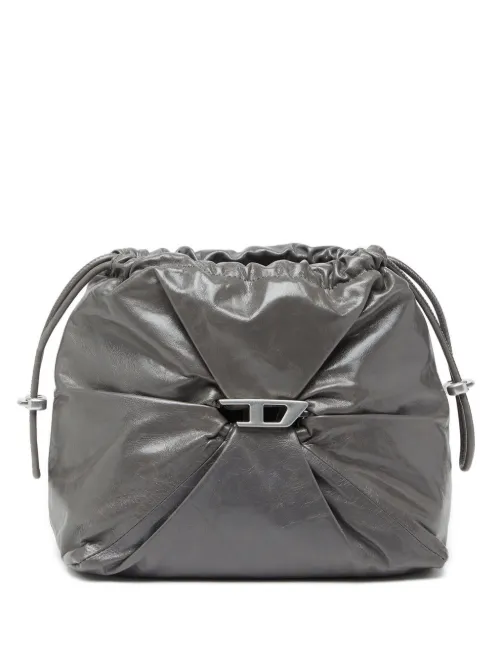 Diesel sac seau Scrunch-D - Gris - Diesel - Modalova