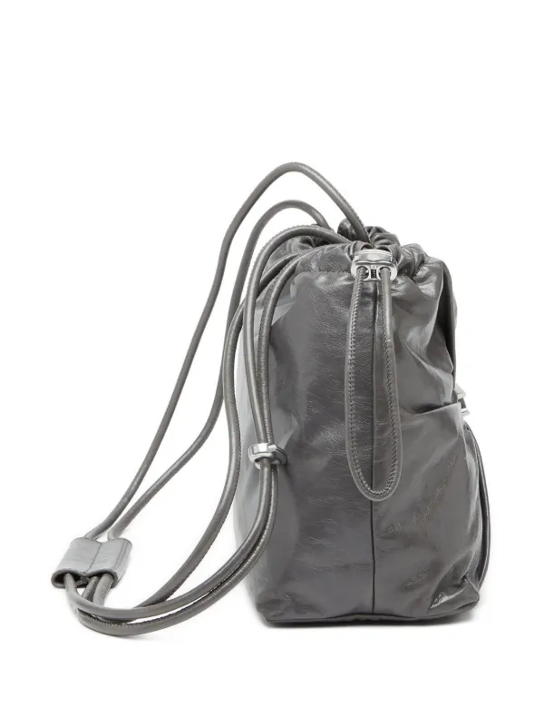 Diesel Scrunch-D Bucket Bag | Grey | FARFETCH