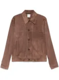 Paul Smith suede shirt jacket - Brown