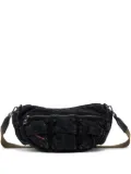 Diesel multi-pockets shoulder bag - Black