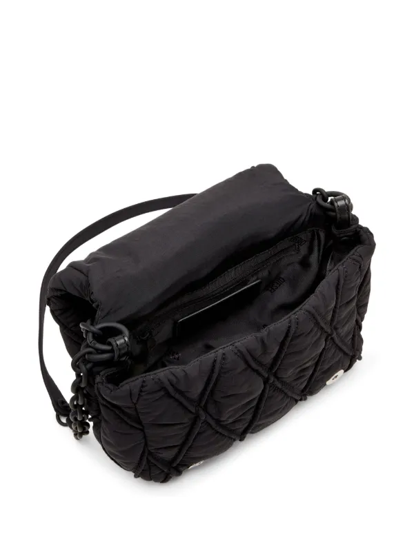 【DIESEL】ブラック スモール Charm-D ショルダーバッグ Diesel Small Charm-D Shoulder Bag | Black | FARFETCH JO