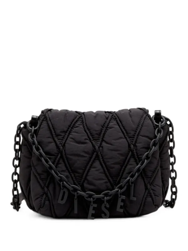 Diesel チャーム D ショルダーバッグ S | ブラック | FARFETCH JP