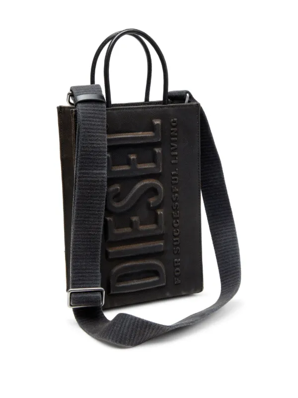 DIESEL【関税込み*送料無料】Les Shoppers M X トートバッグ Diesel Les Shoppers トートバッグ | ブラック | FARFETCH JP