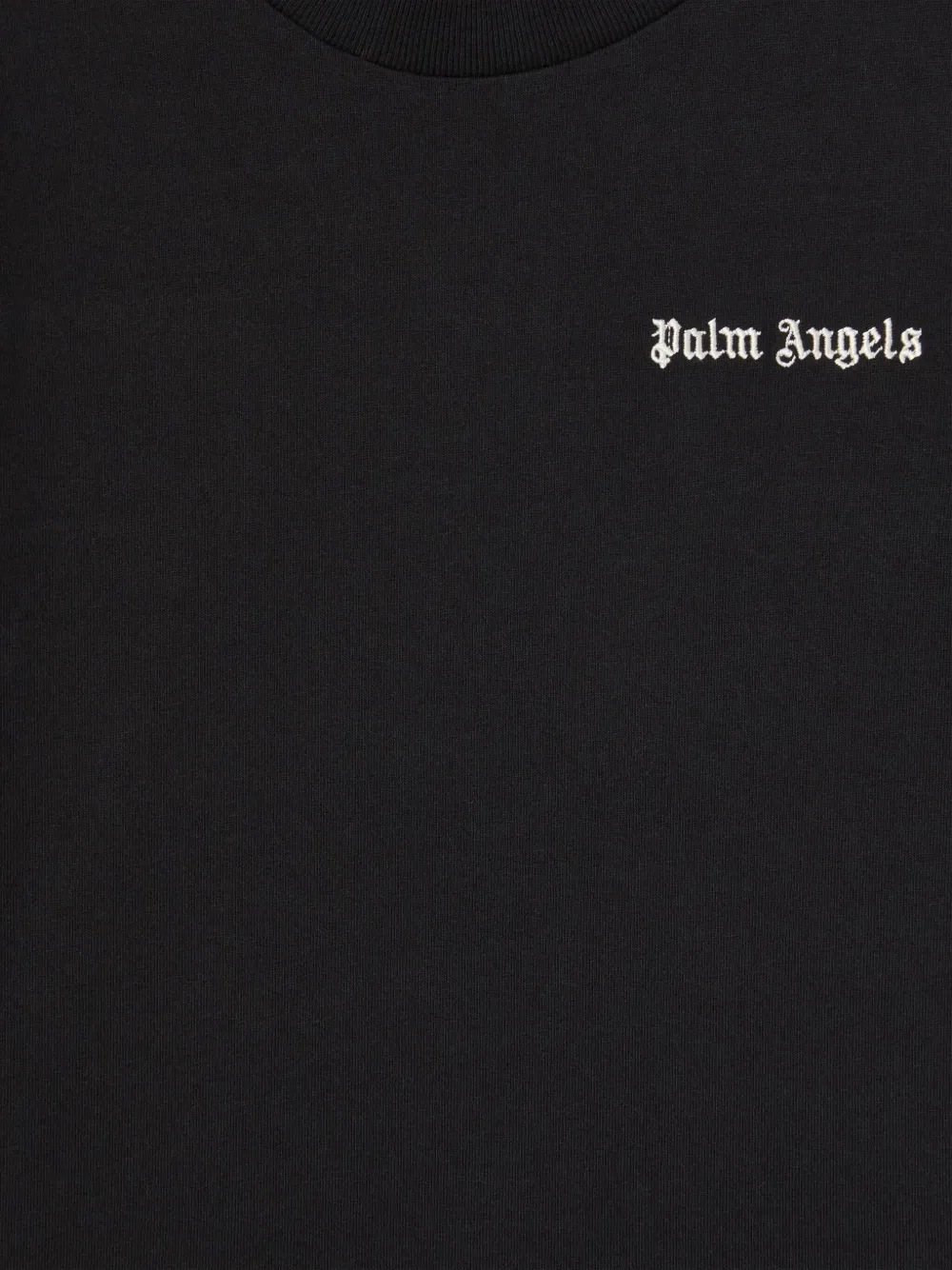 Palm Angels Kids Track Over T-shirt Zwart
