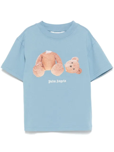 Palm Angels Kids T-Shirt mit Teddy-Print