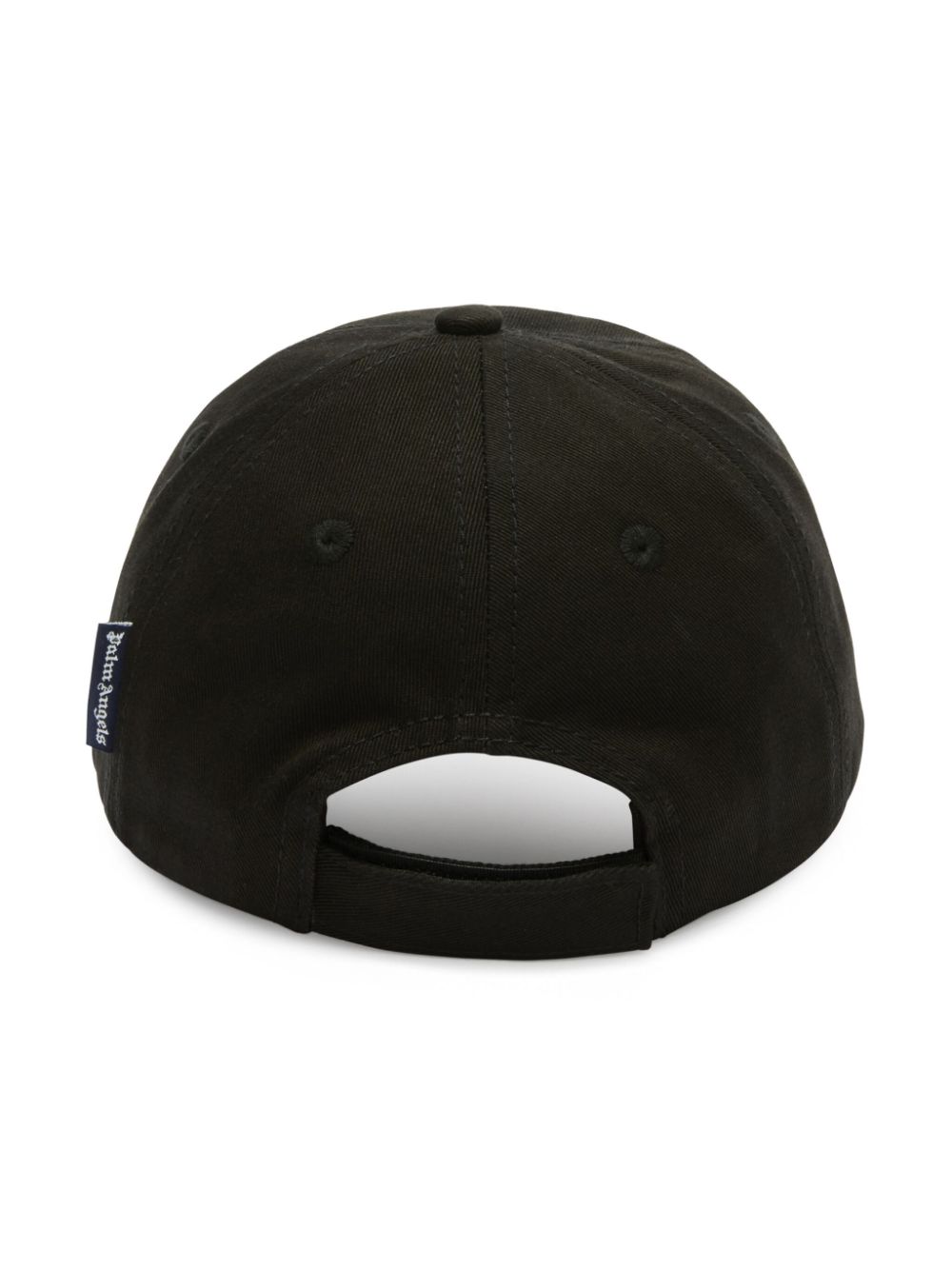 Palm Angels Kids logo baseball cap - Black