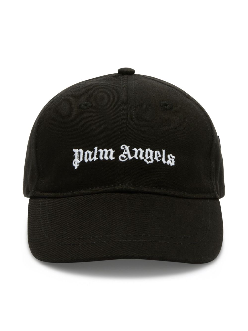 Palm Angels Kids logo baseball cap - Black