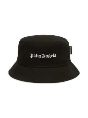 Palm Angels Kids バケットハット | ブラック | FARFETCH JP