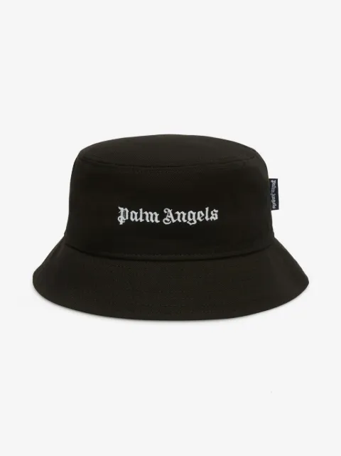 Palm Angels Kids gorro de pescador con logo