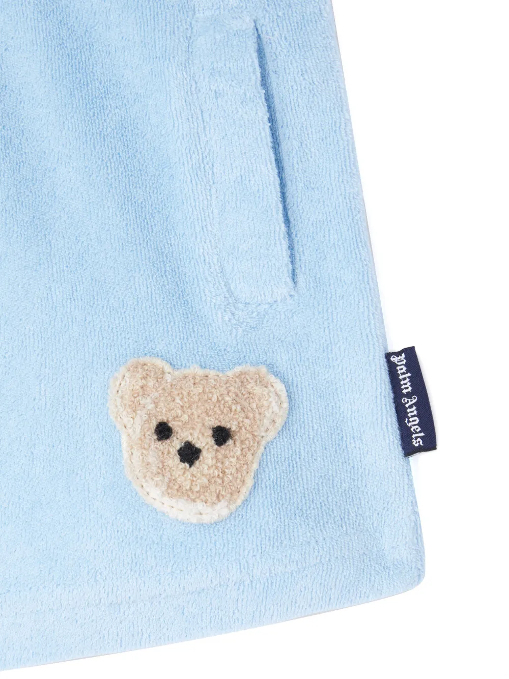 Palm Angels Kids Shorts met beer Blauw
