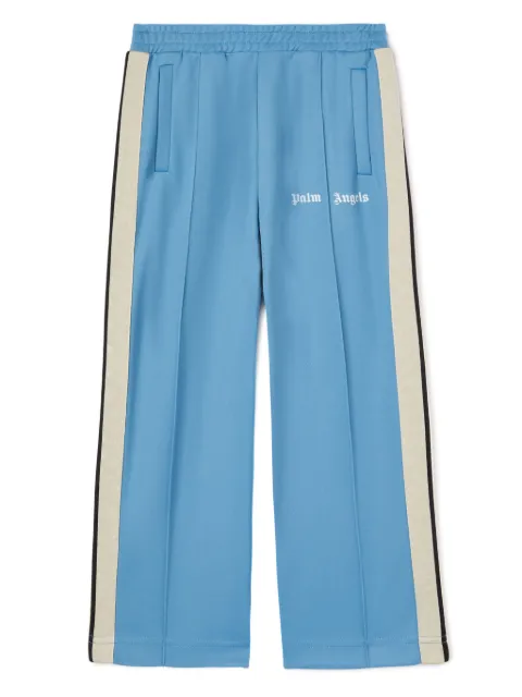 Palm Angels Kids logo track pants