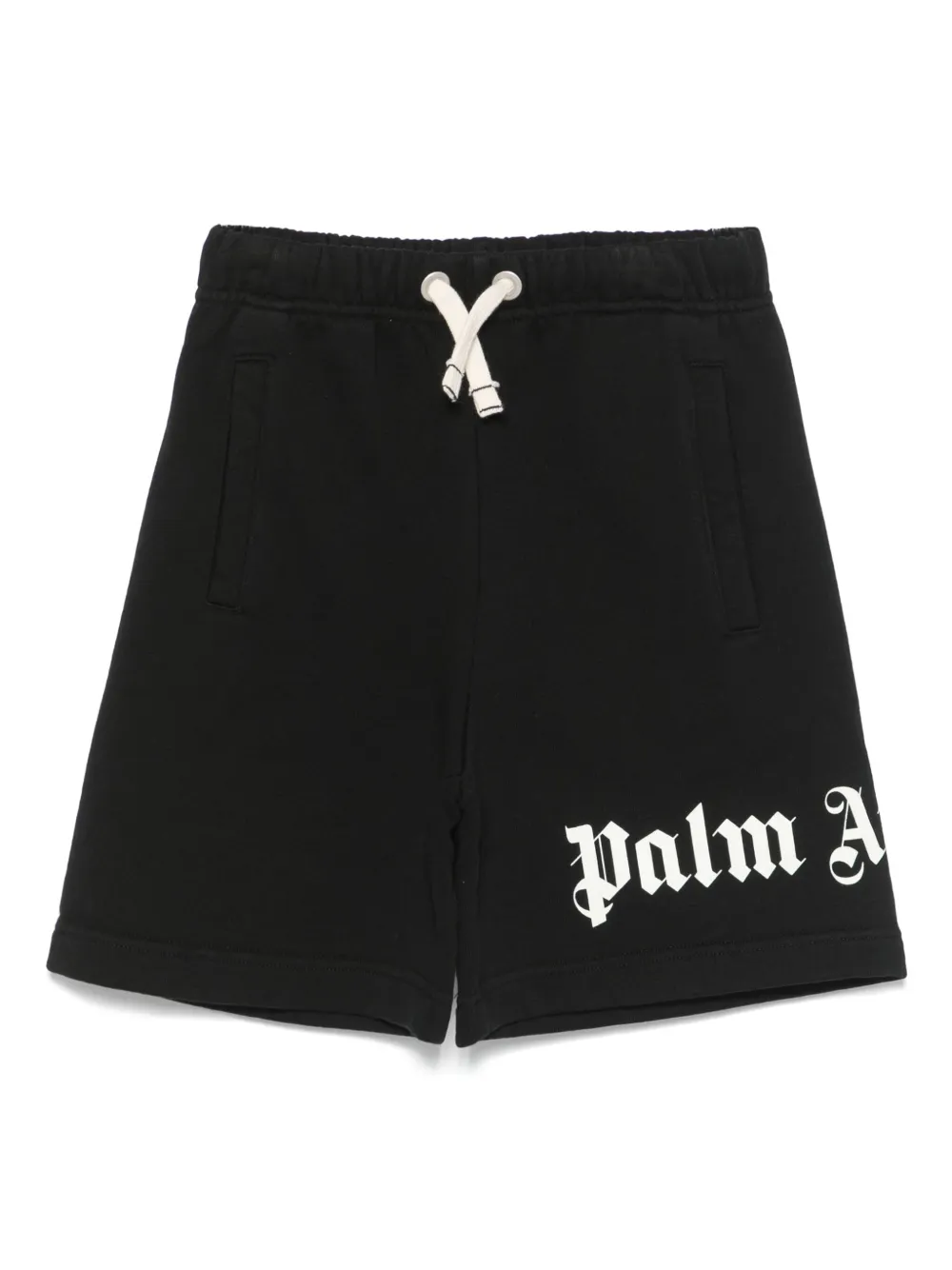 Palm Angels Kids Boys Shorts In Light Blue