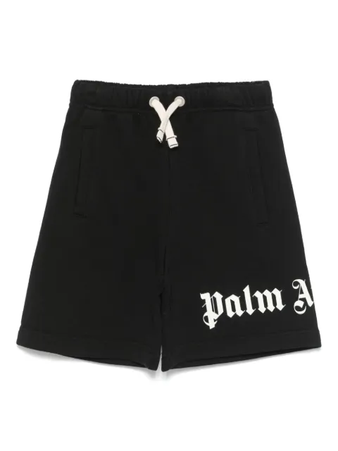 Palm Angels Kids logo-print shorts