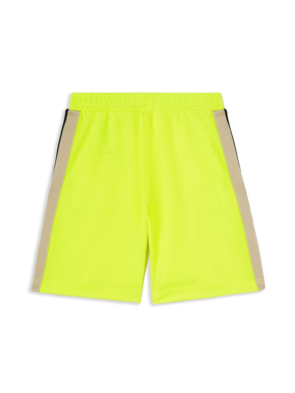 Palm Angels Kids logo track shorts - Yellow