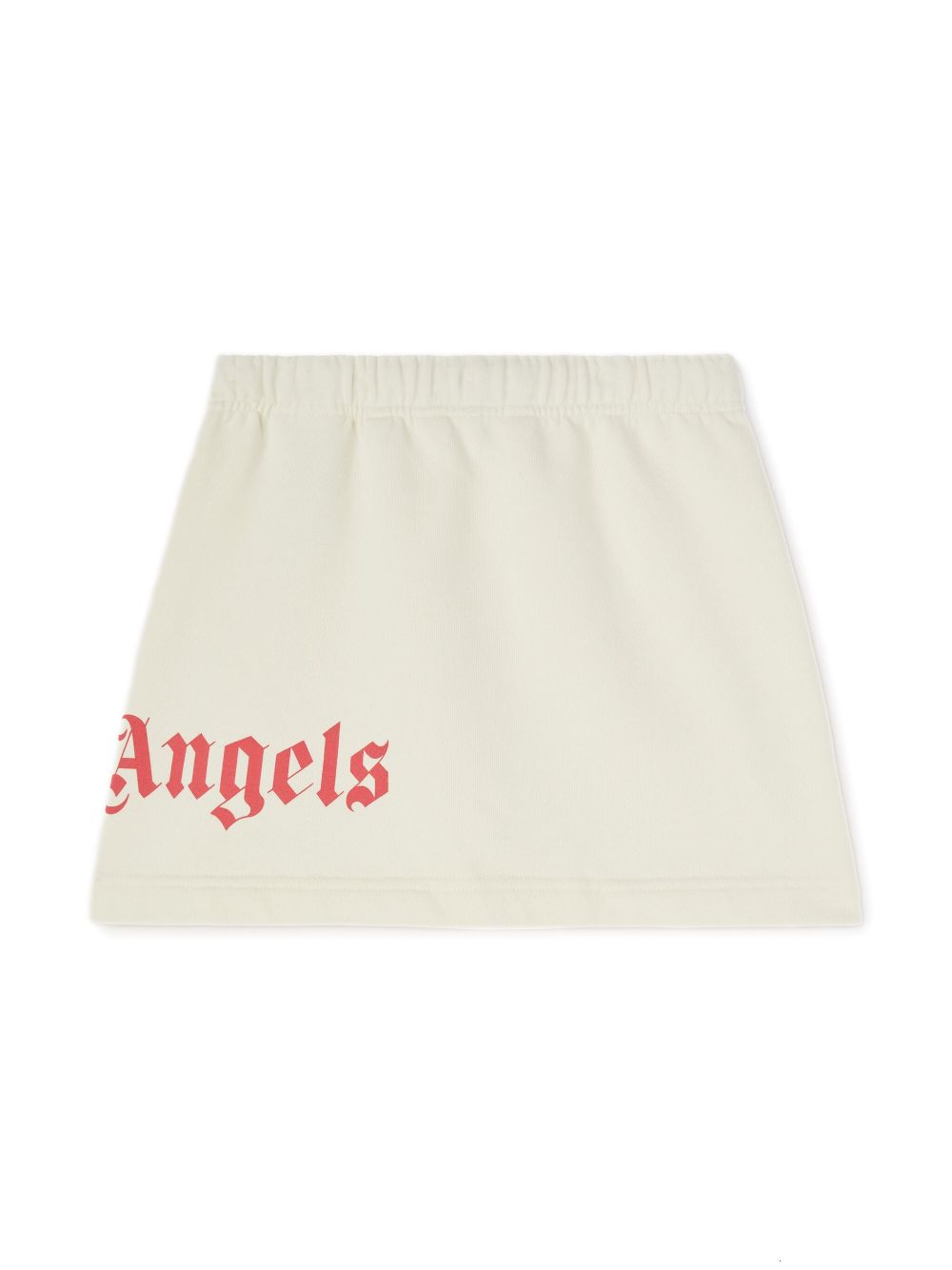 Palm Angels Kids logo sweat skirt - Neutrals