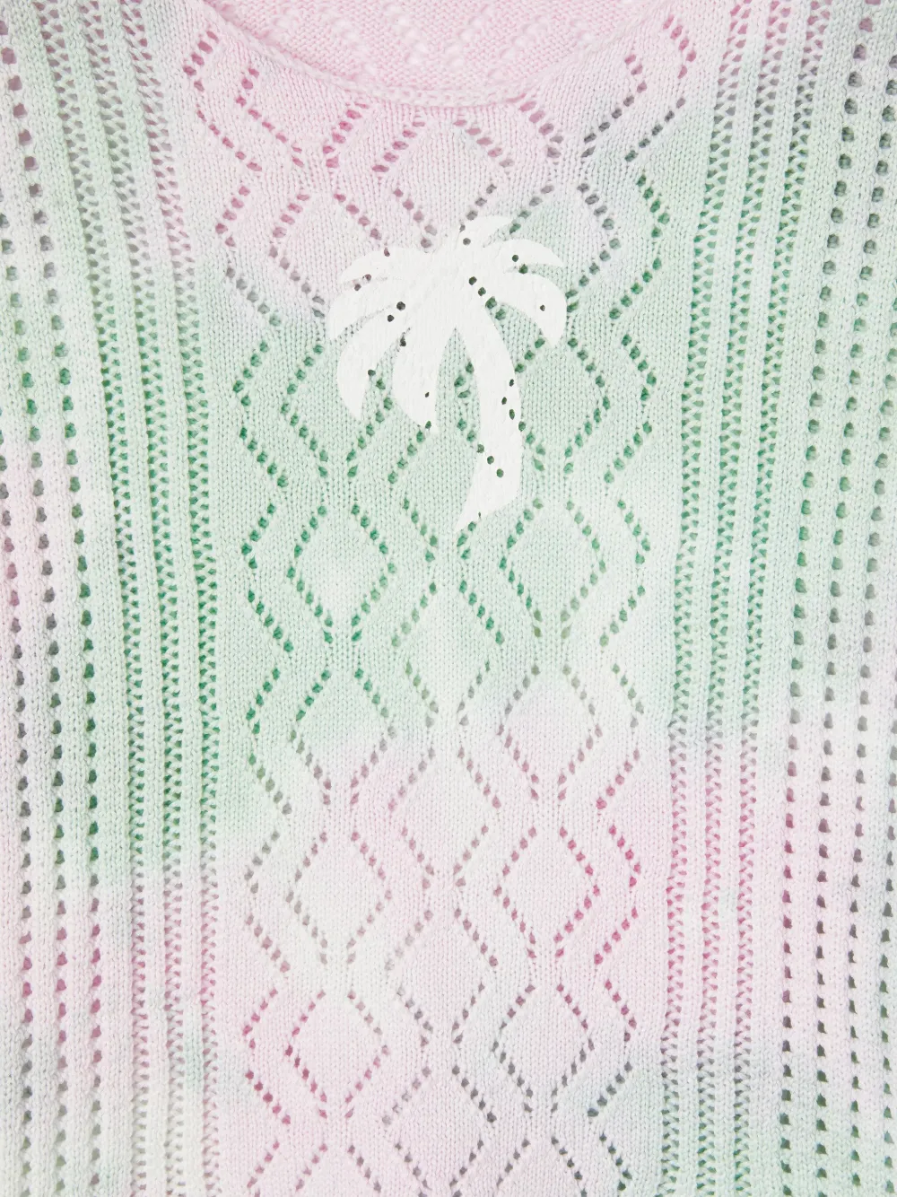 Palm Angels Kids Trui met tie-dye print Roze