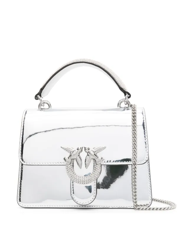 Pinko silver bag online