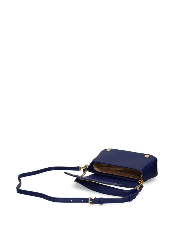 Love Moschino logo-plaque Shoulder Bag | Blue | FARFETCH