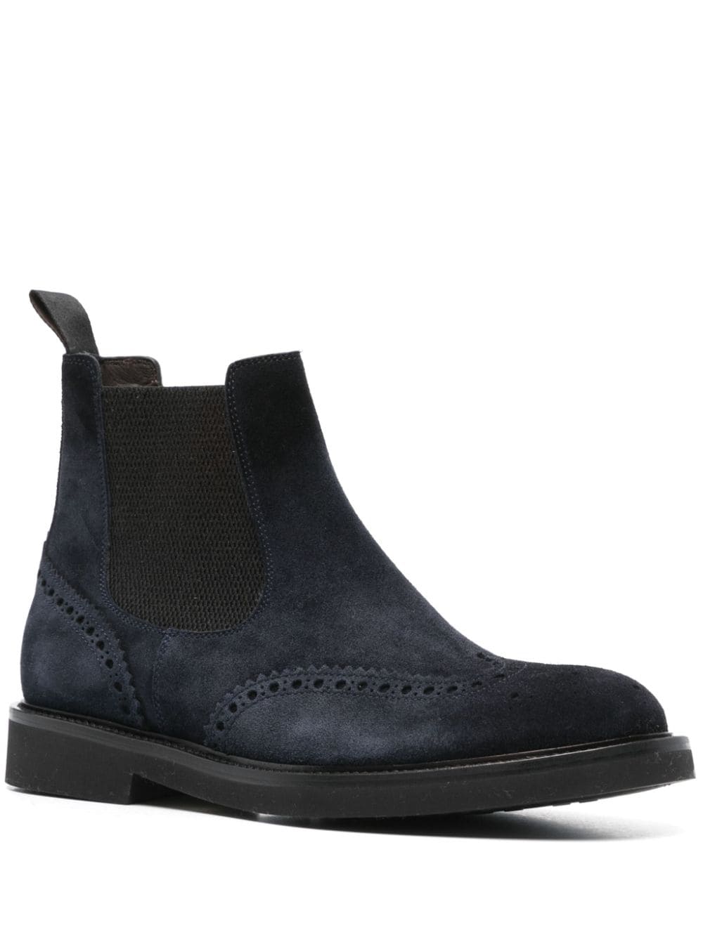 Shop Barrett Suede Boots In Blue