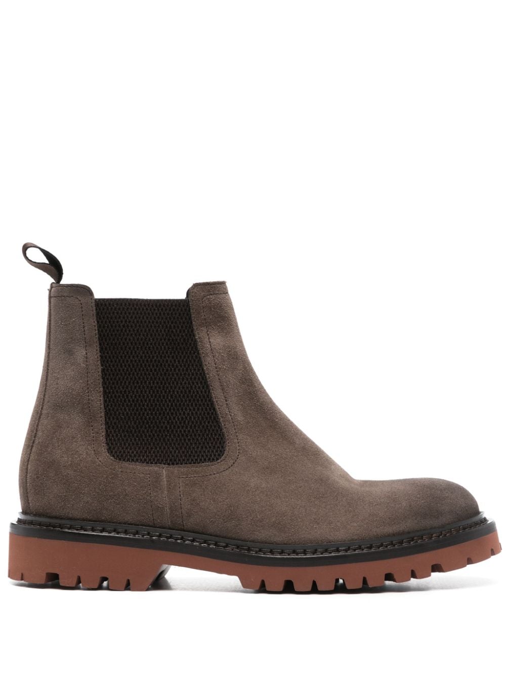 Shop Barrett Beatles Chelsea Boots In Grey