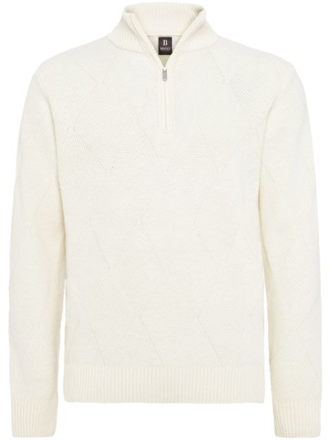 Boggi Milano half zip sweater Men