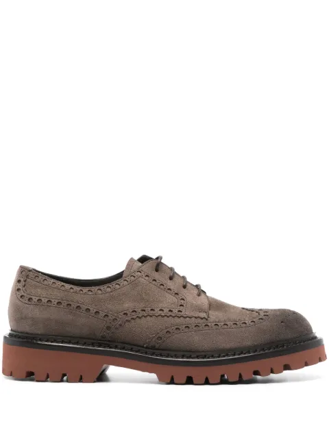 Barrett suede brogues