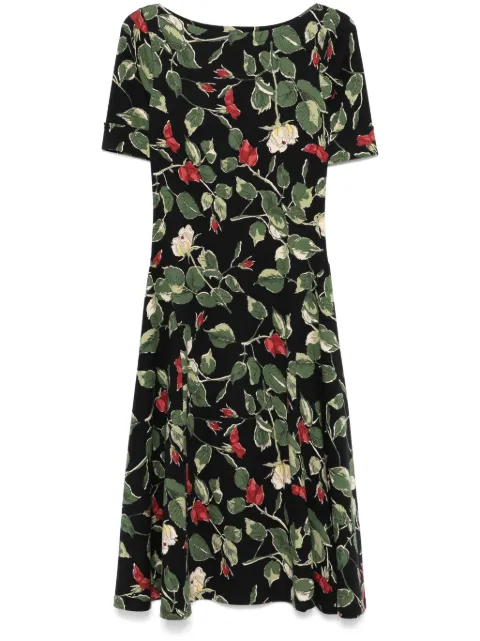 Lauren Ralph Lauren floral-print midi dress Women