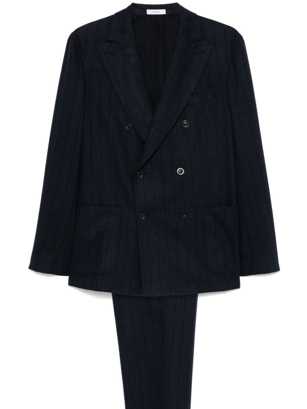 Boglioli pinstriped suit - Blue