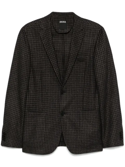 Zegna checked blazer