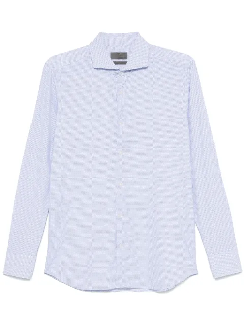Dell'oglio geometric-print shirt